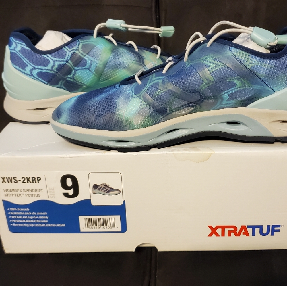 Xtratuf Kryptek Spindrift Drainage Deck Shoes. Never worn.